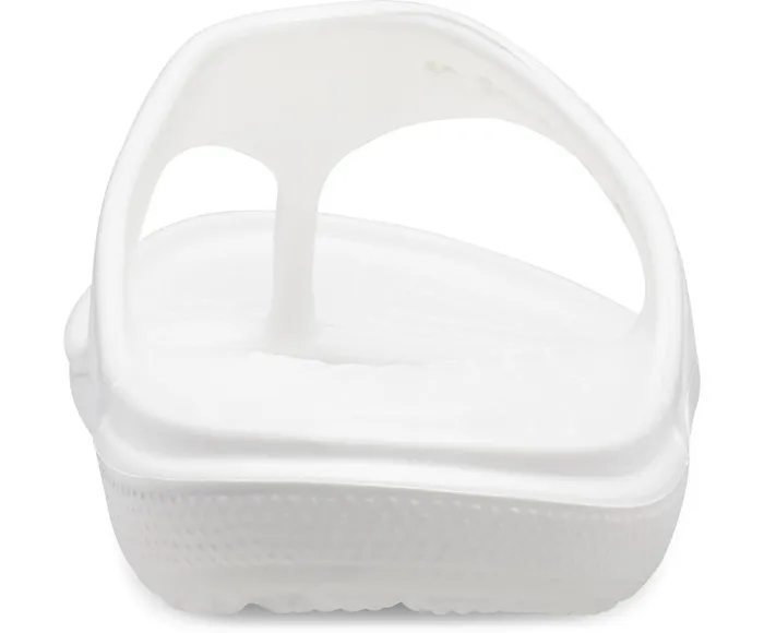 WomenMen Baya Flip White Crocs Sandals