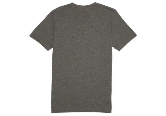 WomenMen TOMS Logo Short Sleeve Crew Tee Dark Heather Grey TOMS Tees
