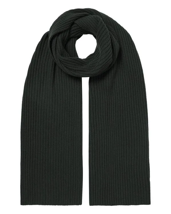 WomenMen Unisex Short Ribbed Cashmere ScarfIn Dark Green Dark Green NPeal Cashmere Scarves WomenMen Unisex Short Ribbed Cashmere ScarfIn Dark Green Dark Green NPeal Cashmere Scarves