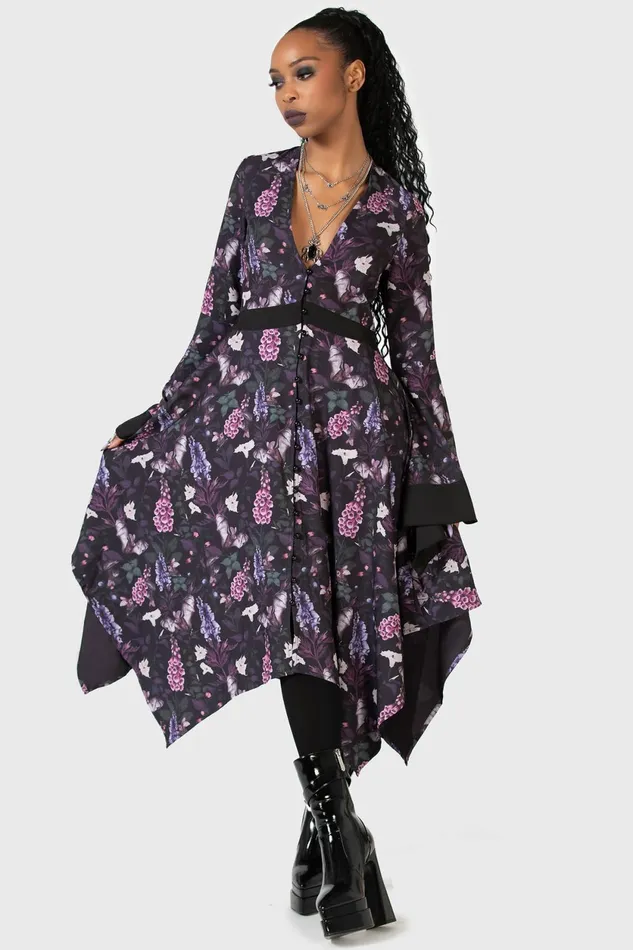 Women Midi Killstar Ianthe Dress