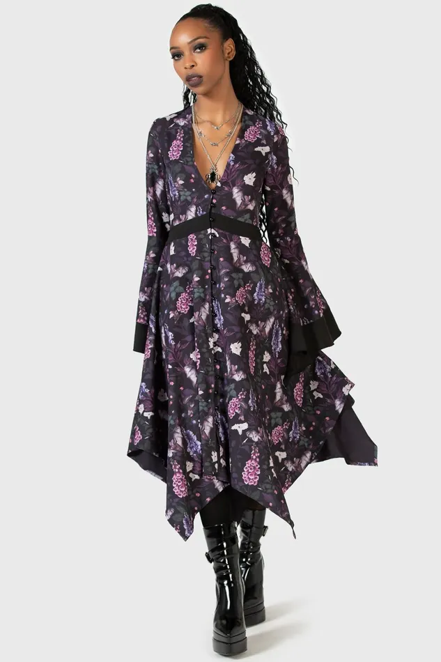 Women Midi Killstar Ianthe Dress