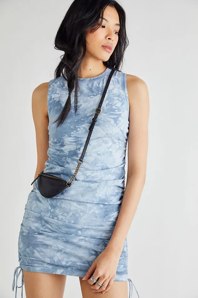 Women Mini Dresses Free People Lisbon Tank Dress Crystalline Crystal