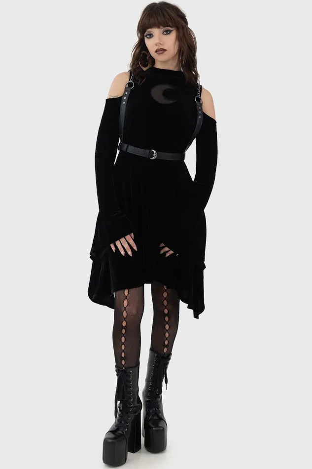 Women Mini Killstar Alacine Dress
