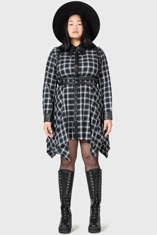 Women Mini Killstar Artem Shirt Dress
