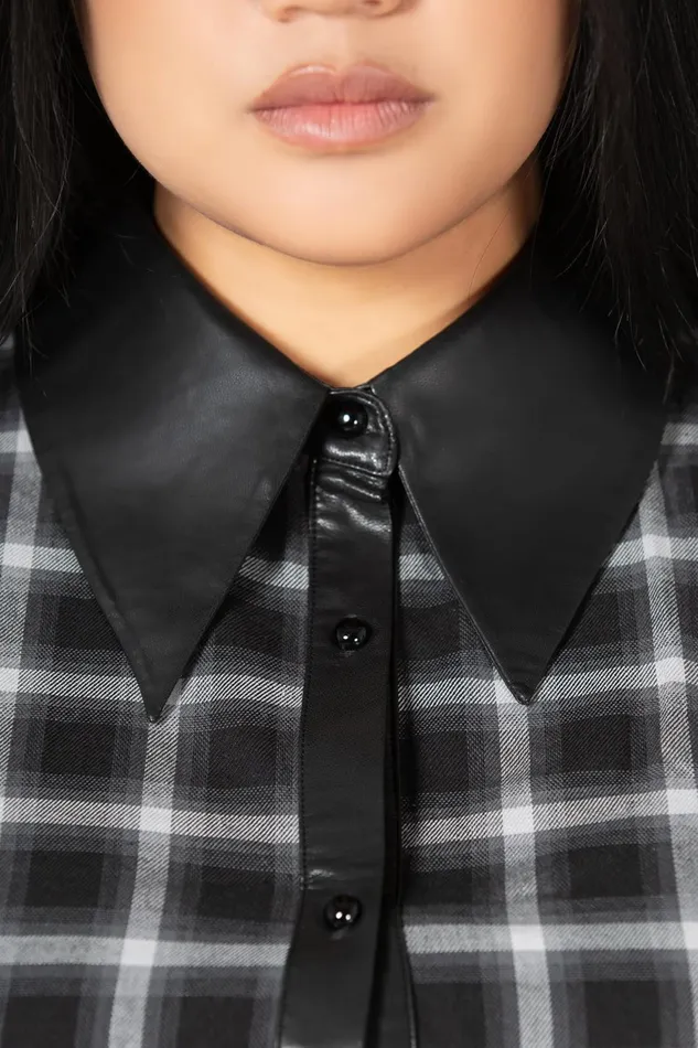 Women Mini Killstar Artem Shirt Dress