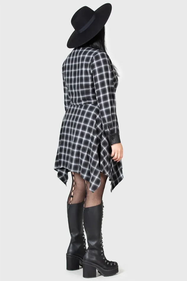 Women Mini Killstar Artem Shirt Dress