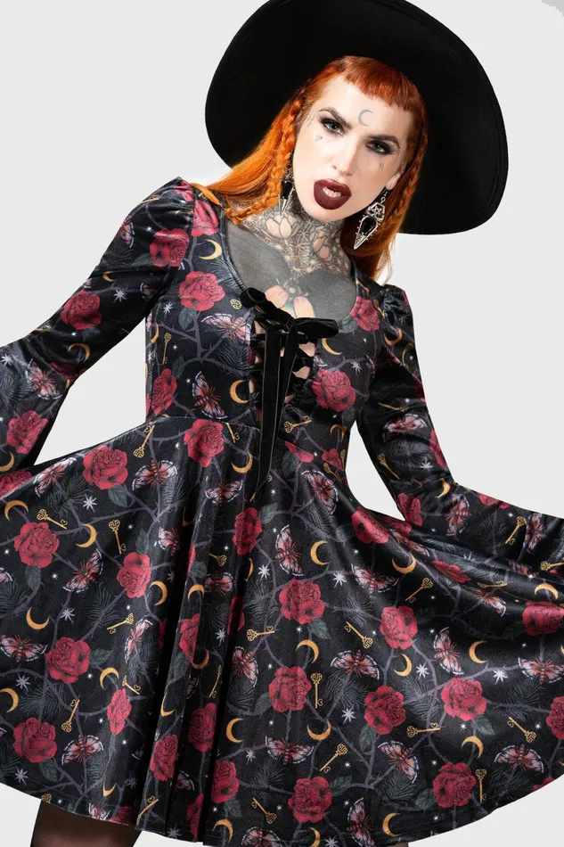 Women Mini Killstar Fabulina Dress
