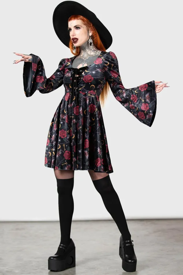 Women Mini Killstar Fabulina Dress