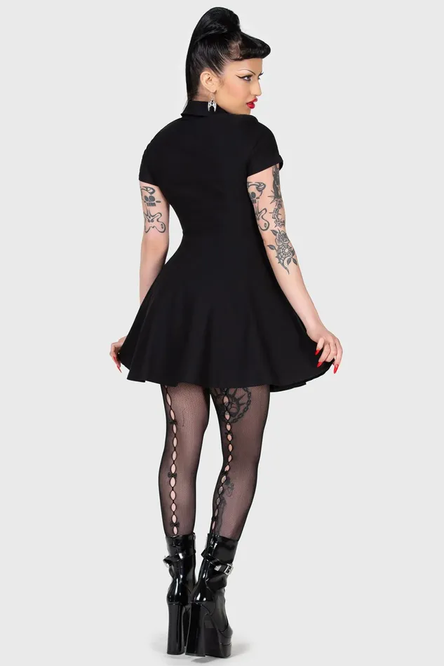 Women Mini Killstar No Where039s Ville Skater Dress