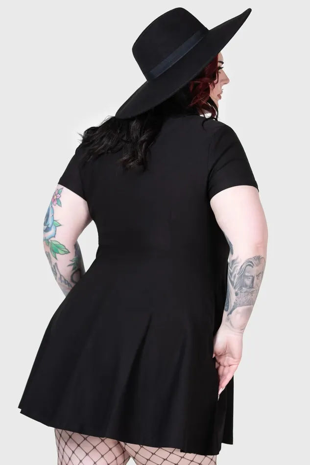 Women Mini Killstar No Where039s Ville Skater Dress