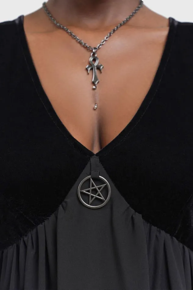 Women Mini Killstar Nyctogrim Dress