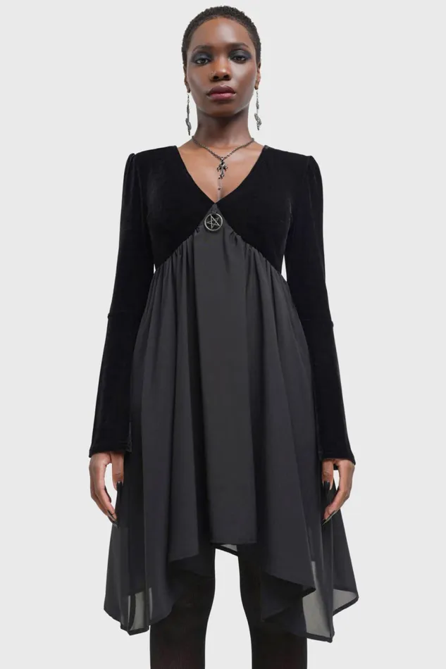Women Mini Killstar Nyctogrim Dress