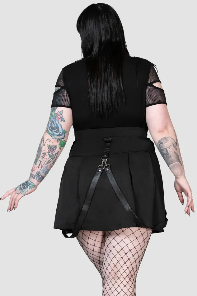 Women Mini Skirts Killstar Blaire Btch Mini Skirt B
