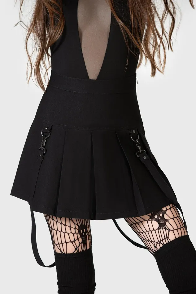 Women Mini Skirts Killstar Merely A Madness Mini Skirt
