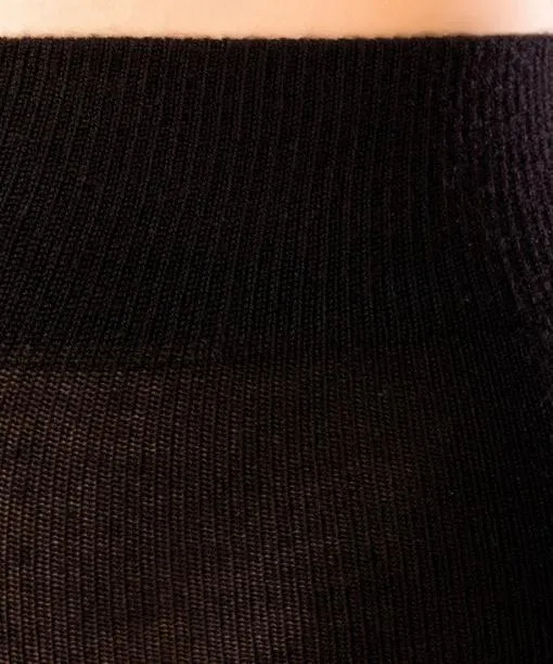 Women No 1 Finest Cashmere Women Tights Black FALKE Tights and Leggings