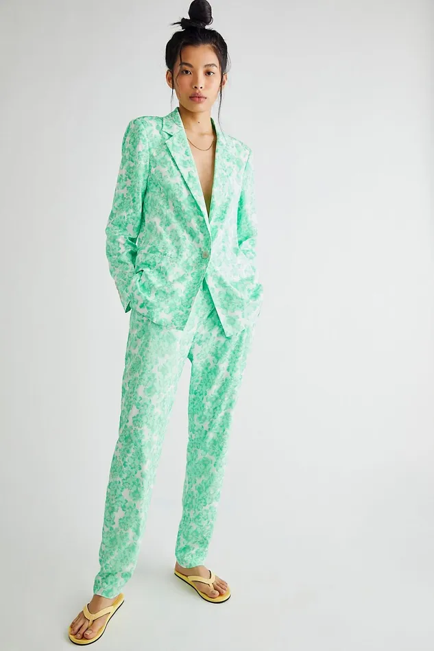 Women Pants Free People Cras Minty Suit Minty