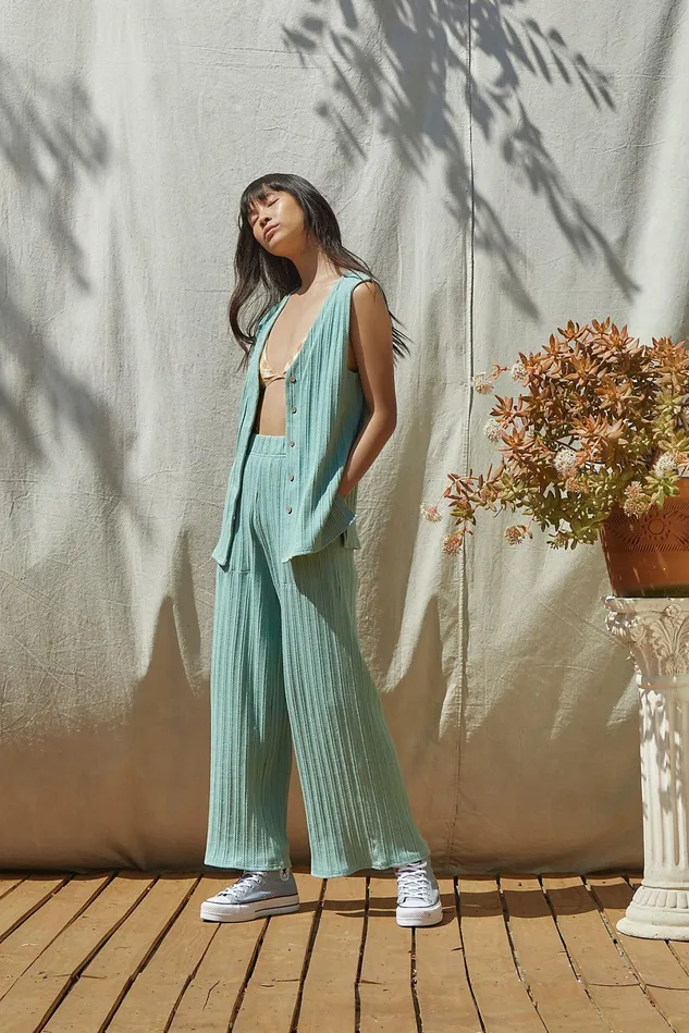 Women Pants Free People Dana Set April Mist