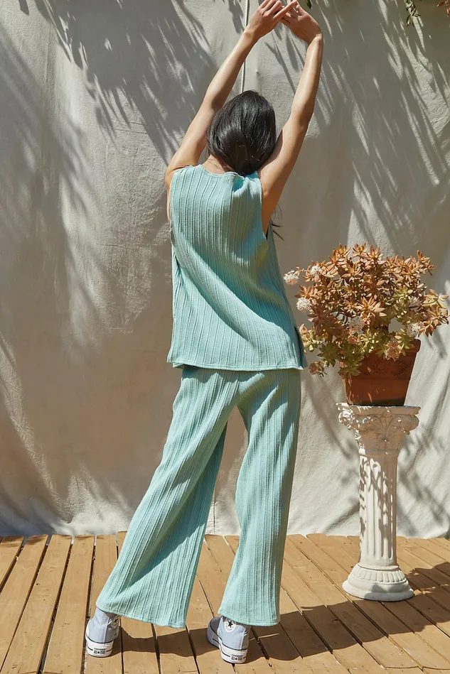 Women Pants Free People Dana Set April Mist