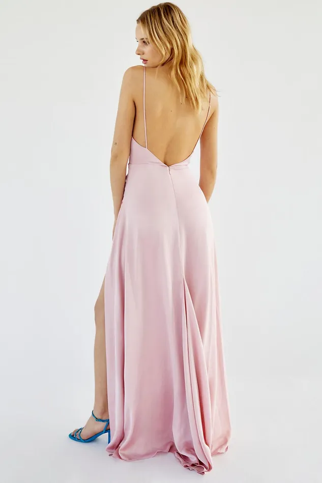 Women Party Dresses Free People The Rosabel Maxi Dress Pale Lilac