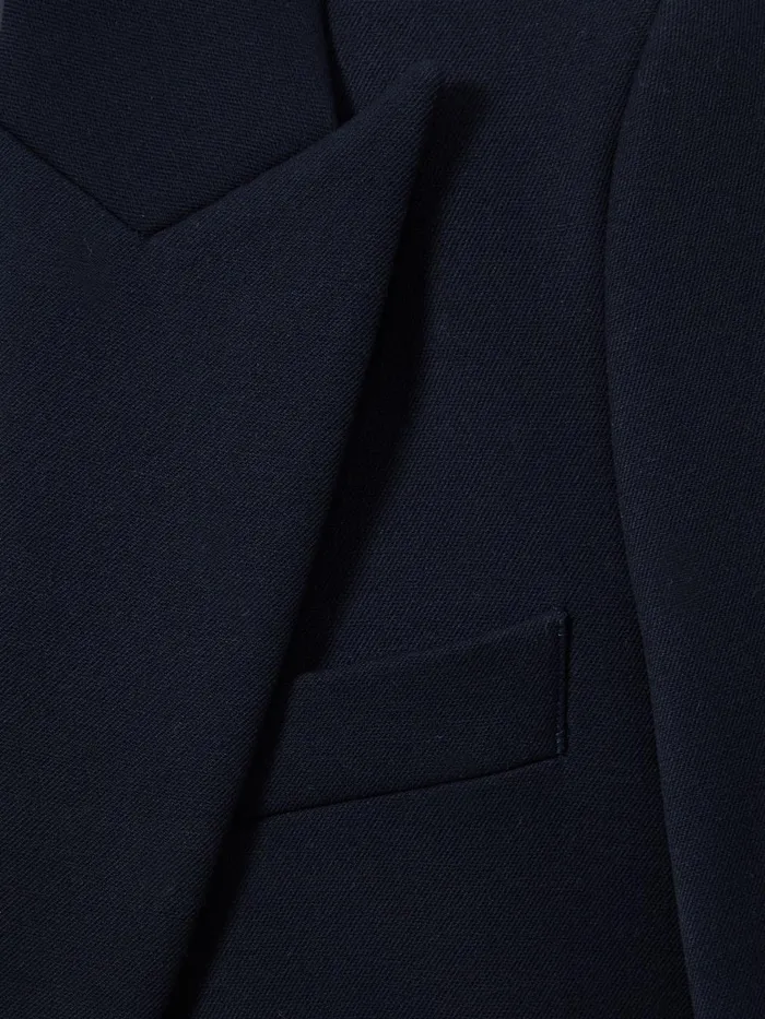 Women Reiss Blazers Gabi Tailored Single Breasted Suit Blazer Navy
