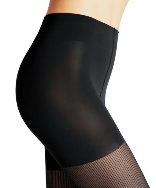 Women Rib Shaping 50 DEN Women Tights Black FALKE Functionals