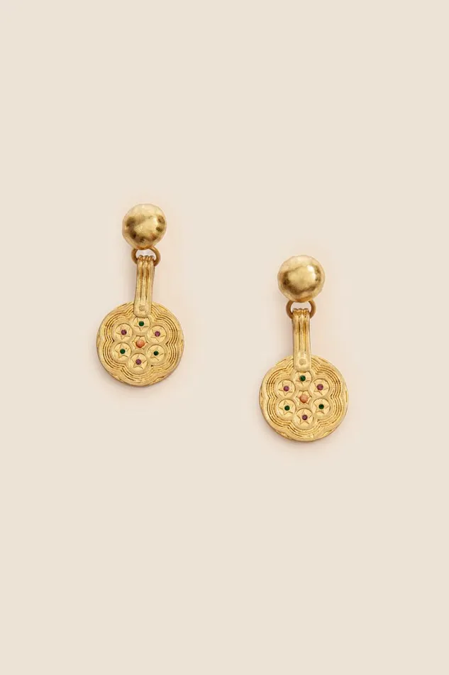Women RIXO All Occasion Anouk Earrings Gold