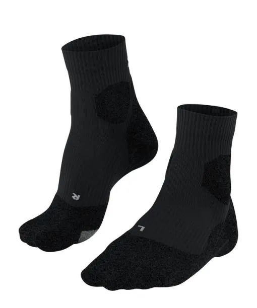 Women RU Trail Grip Women Women Running Socks Black FALKE Running Socks