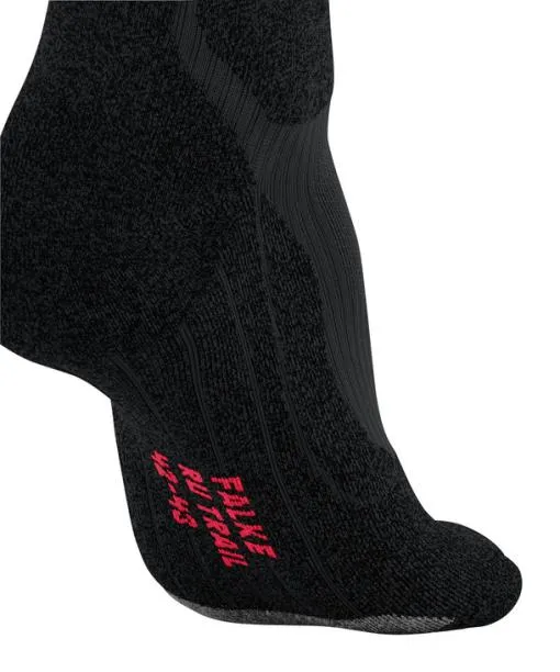 Women RU Trail Grip Women Women Running Socks Black FALKE Running Socks
