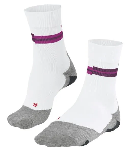 Women RU5 Race Women Running Socks White FALKE Running Socks