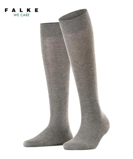 Women Sensitive London Women Kneehigh Socks Light Greymel FALKE Functionals