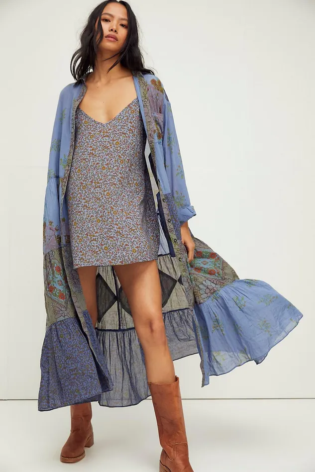 Women Sets Free People Days Of Ditzies Dress Cool Combo