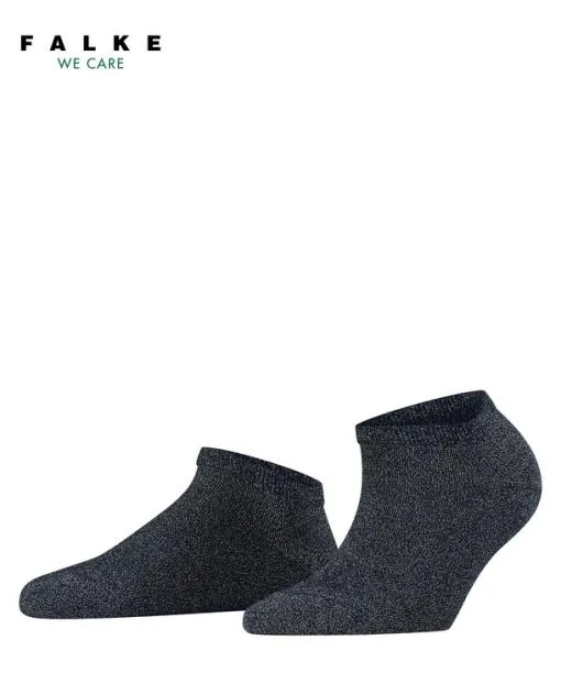 Women Shiny Women Sneaker Socks Dark Navy FALKE Ankle Socks