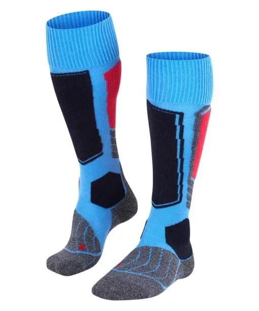 Women SK1 Comfort Women Skiing Kneehigh Socks Blue Note FALKE Ski Socks