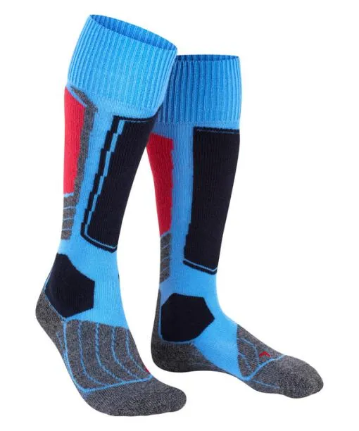 Women SK1 Comfort Women Skiing Kneehigh Socks Blue Note FALKE Ski Socks