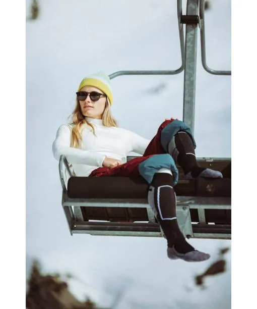 Women SK4 Advanced Women Skiing Kneehigh Socks Rose FALKE Ski Socks