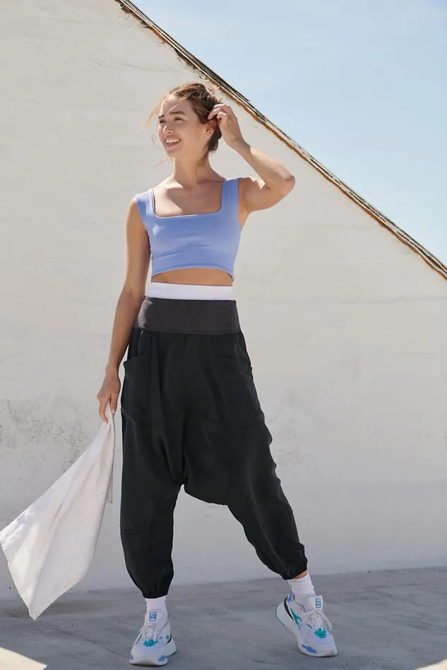 Women Sports Bras Free People Don039t Be Square Bra Cerulean Dreams