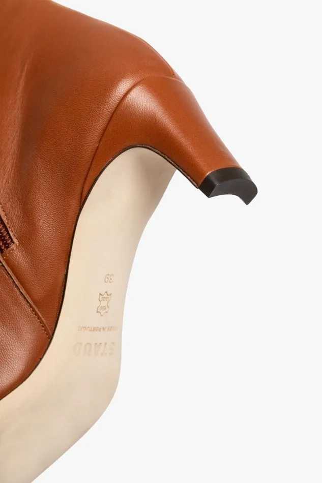 Women STAUD Boots WALLY ANKLE BOOT TAN