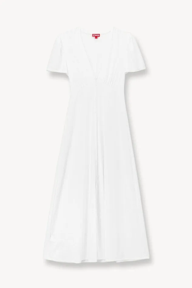 Women STAUD Cover Ups SONYA COVERUP WHITE Women STAUD Cover Ups SONYA COVERUP WHITE