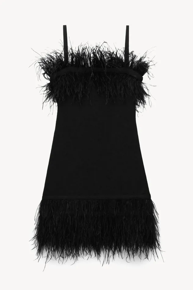 Women STAUD Dresses ETTA DRESS BLACK