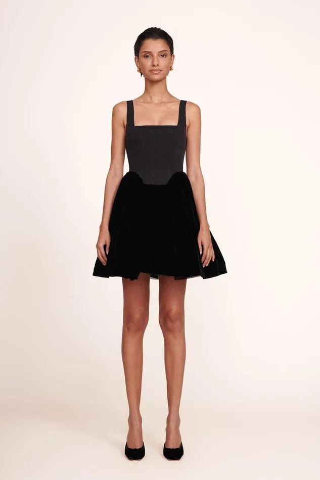 Women STAUD Dresses LANDSCAPE DRESS BLACK