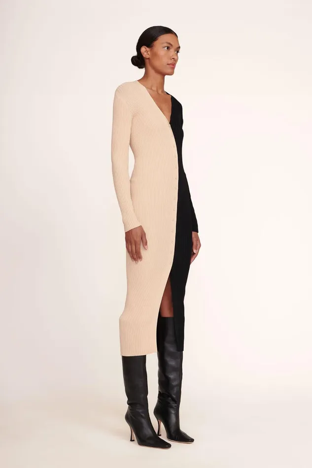 Women STAUD Dresses SHOKO SWEATER BUFF BLACK