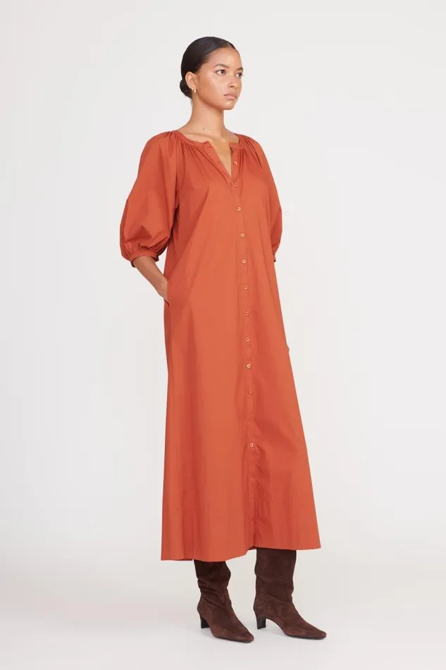 Women STAUD Dresses VINCENT DRESS SPICE Women STAUD Dresses VINCENT DRESS SPICE
