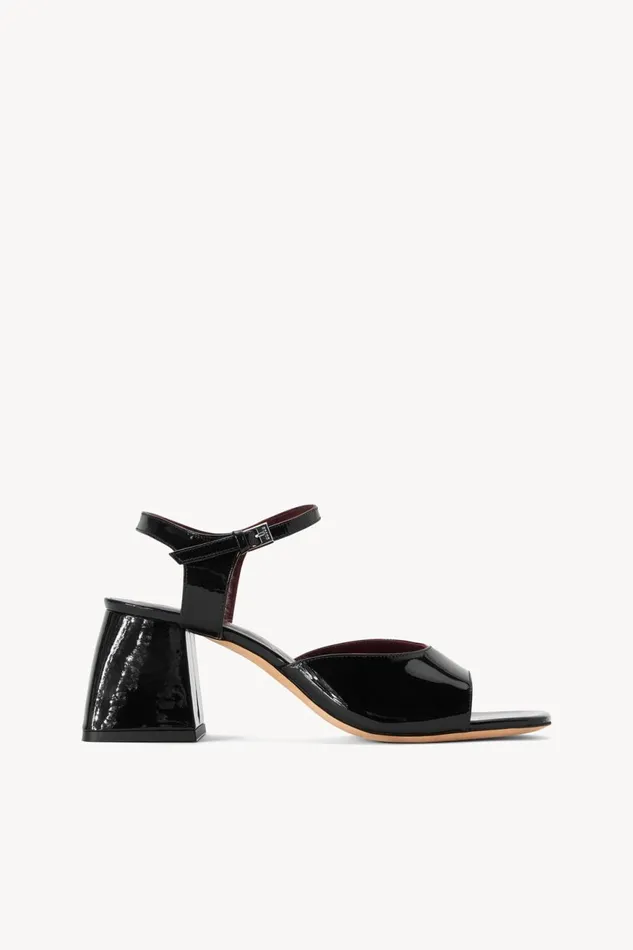 Women STAUD Heels TWYLA HEEL BLACK PATENT