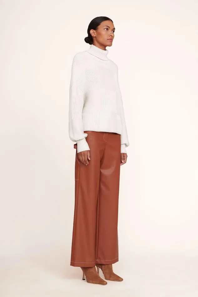 Women STAUD Knits BENNY SWEATER IVORY