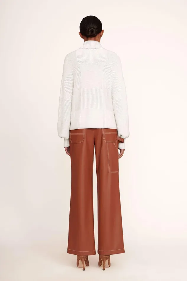 Women STAUD Knits BENNY SWEATER IVORY