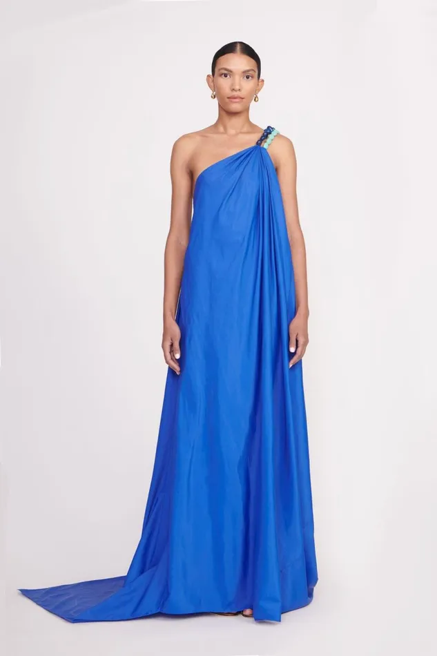 Women STAUD Occasion Dresses MASON DRESS LAPIS