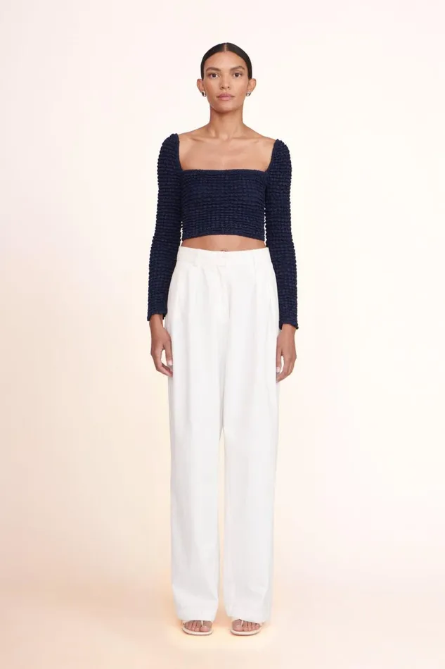 Women STAUD Pants and Shorts LUISA PANT IVORY
