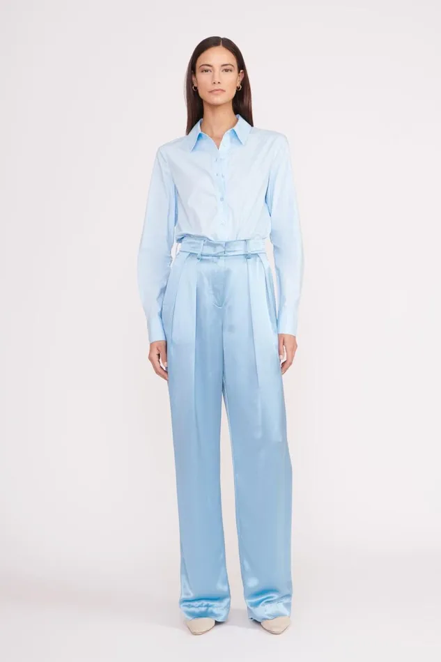 Women STAUD Tops TWIGGY BODYSUIT FRENCH BLUE Women STAUD Tops TWIGGY BODYSUIT FRENCH BLUE