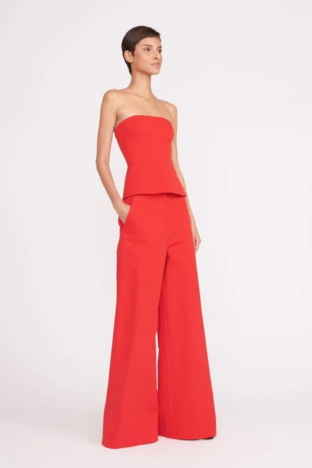 Women STAUD Tops WOODGRAIN TOP POINSETTIA Women STAUD Tops WOODGRAIN TOP POINSETTIA
