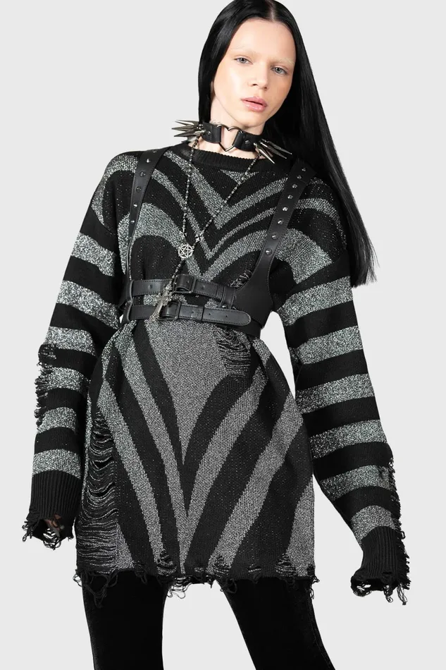 Women Sweaters Killstar Libi Sweater B